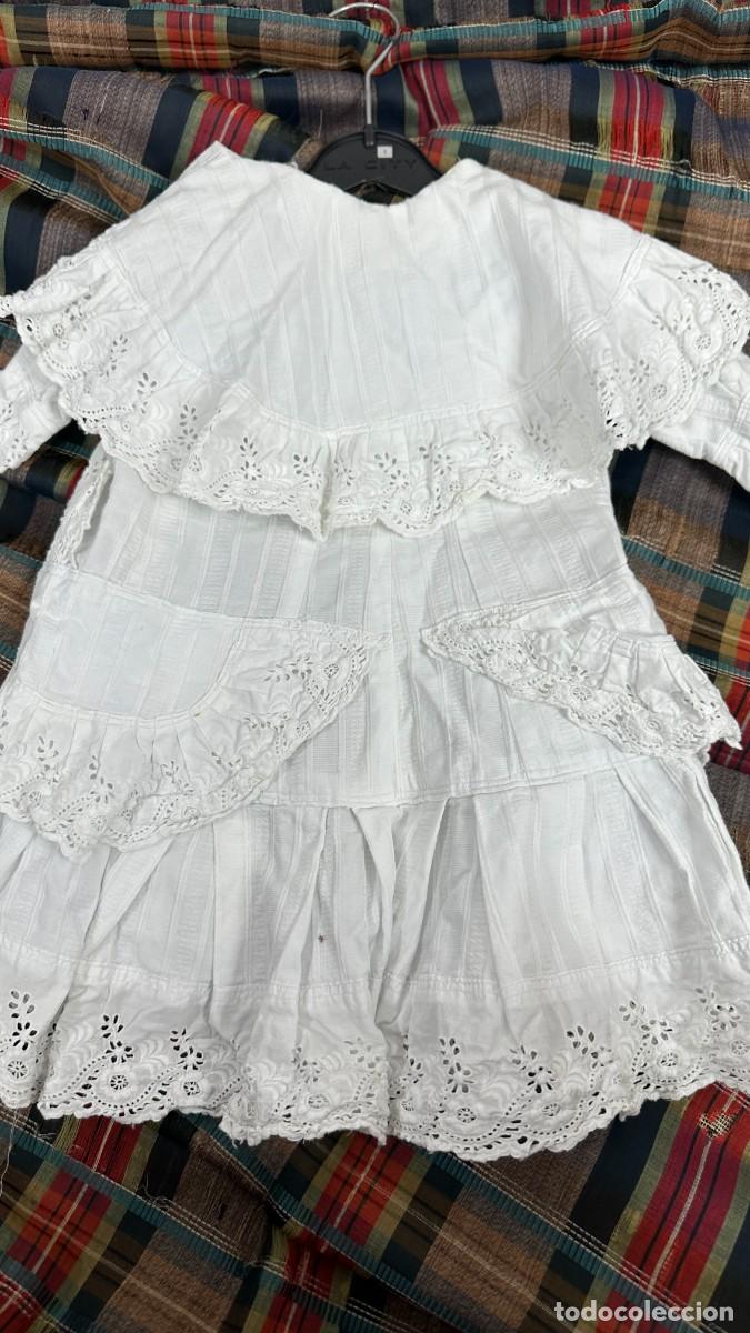 Antig&uuml;edades: Antiguo vestido blanco infantil - Foto 5