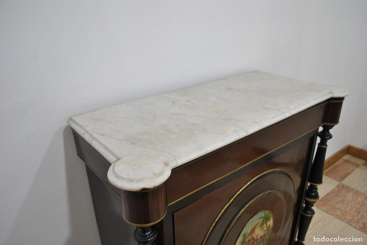 Antig&uuml;edades: MUEBLE ENTRED&Oacute;S MEDALL&Oacute;N CENTRAL - Foto 3