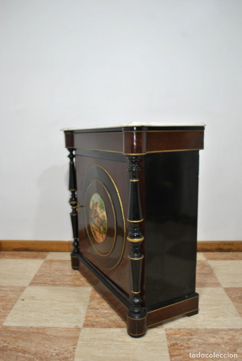 Antig&uuml;edades: MUEBLE ENTRED&Oacute;S MEDALL&Oacute;N CENTRAL - Foto 9
