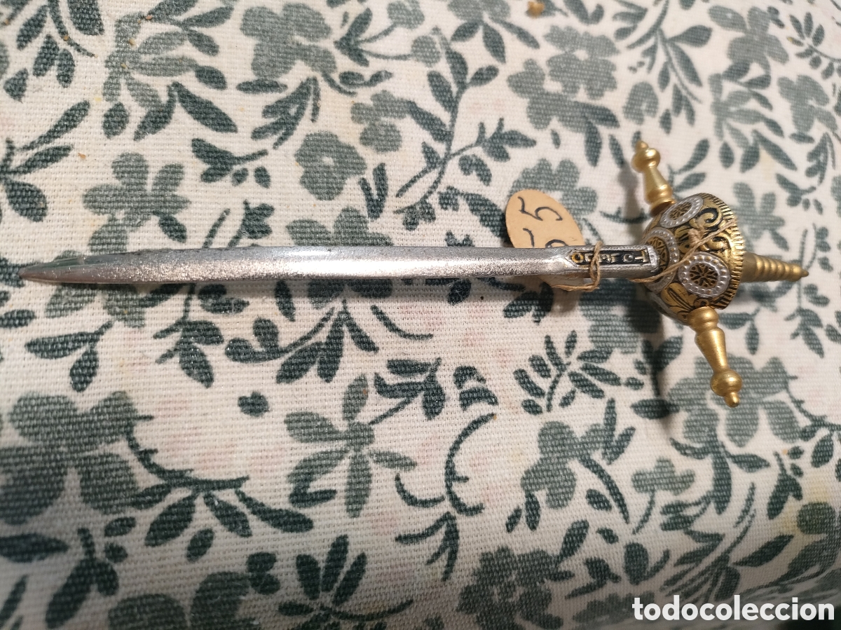 Antig&uuml;edades: Abrecartas espada Toledo - Foto 2