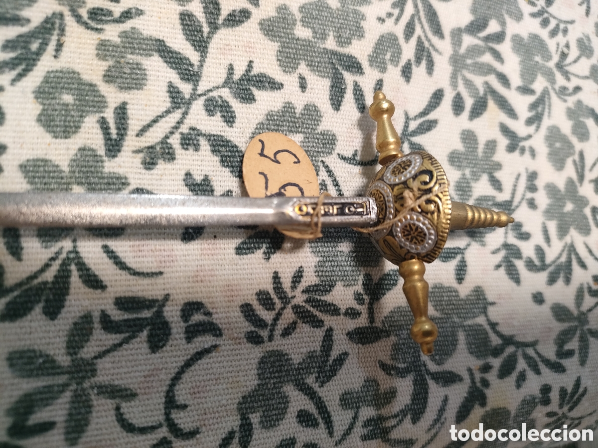 Antig&uuml;edades: Abrecartas espada Toledo - Foto 3