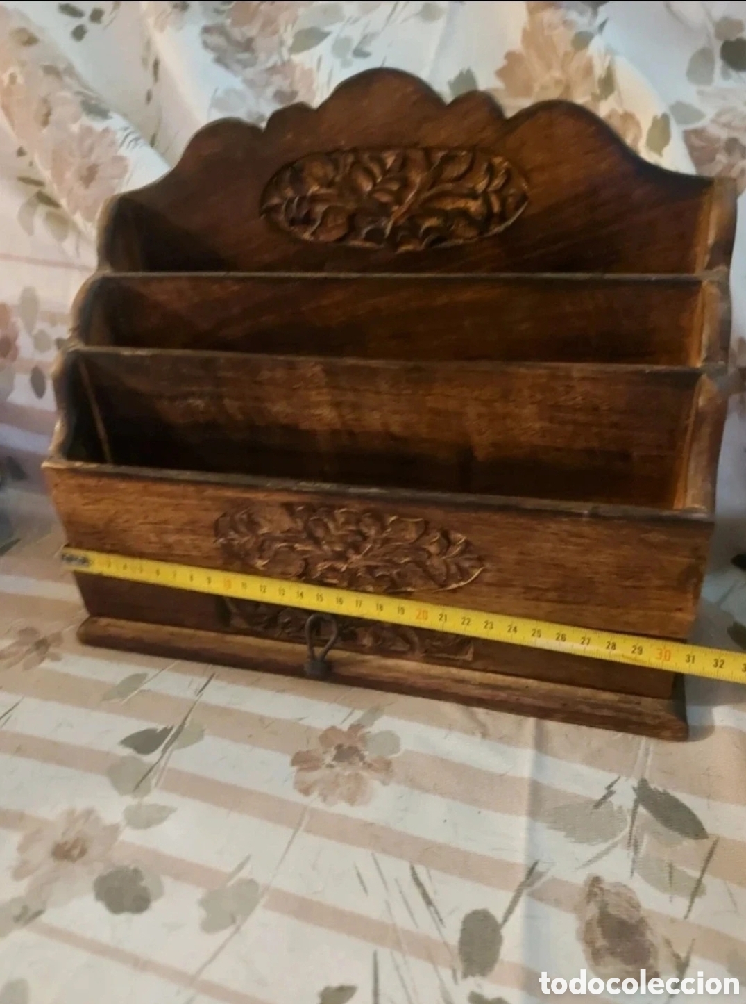 Antig&uuml;edades: Palisandro Antiguo Escriban&iacute;a Impecable - Foto 5