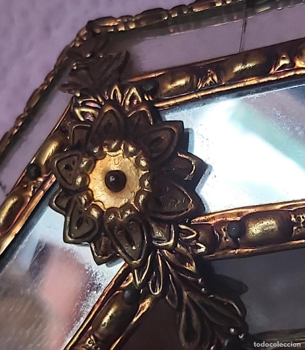 Antig&uuml;edades: Espejo Veneciano octogonal - Foto 2