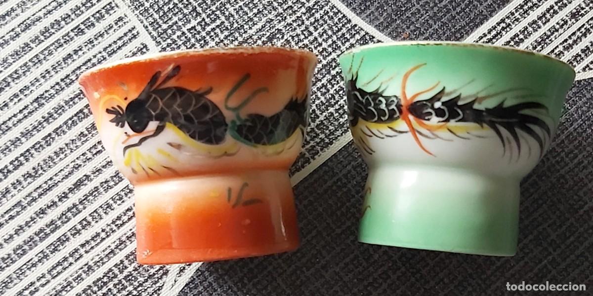 Antig&uuml;edades: Tazas de sake 2 unidades - Foto 1