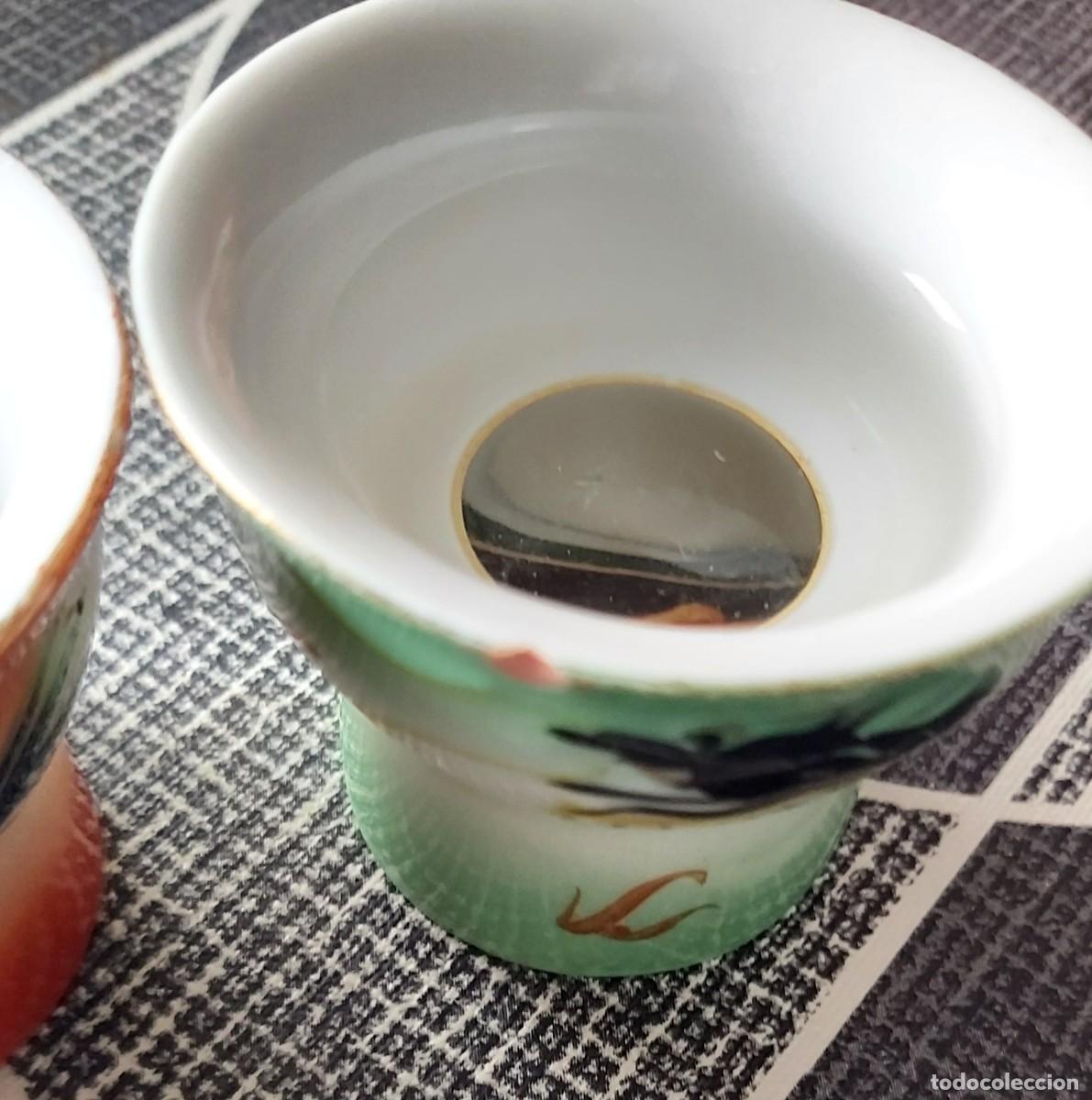 Antig&uuml;edades: Tazas de sake 2 unidades - Foto 4