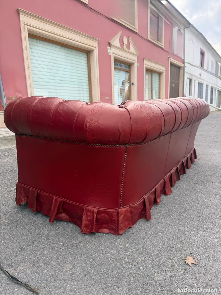 Antig&uuml;edades: Elegante sof&aacute; estilo Chester. - Foto 7