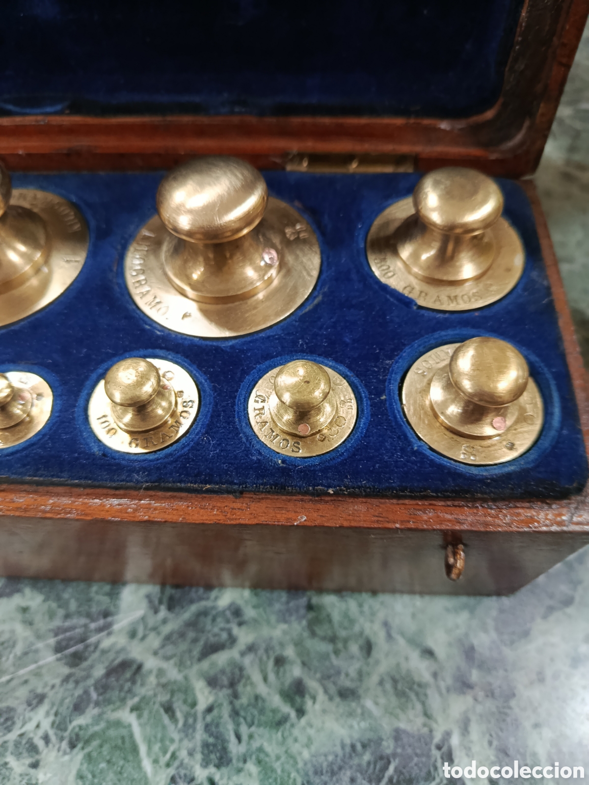 Antig&uuml;edades: Colecci&oacute;n de pesas antig&uuml;as - Foto 2