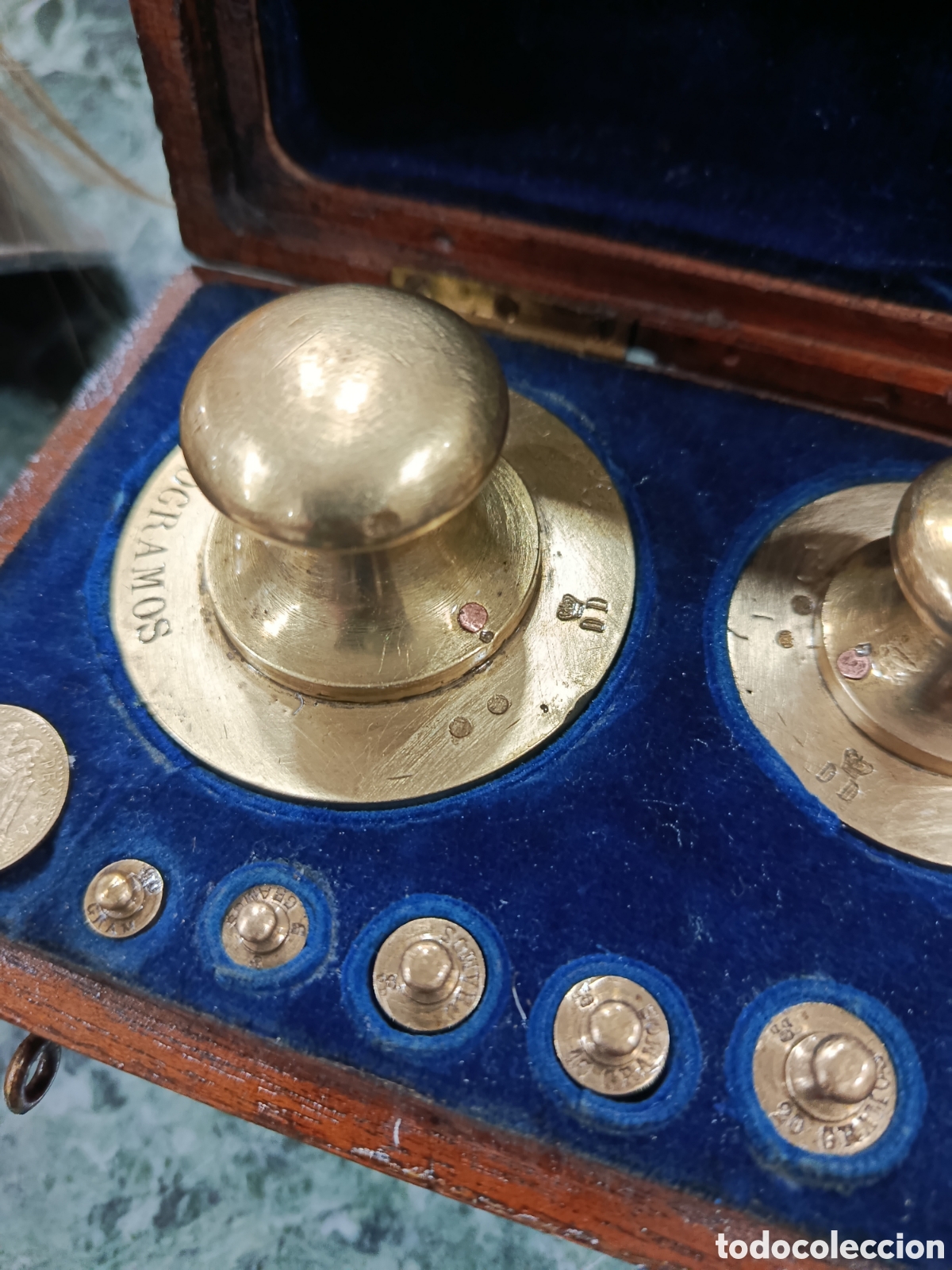 Antig&uuml;edades: Colecci&oacute;n de pesas antig&uuml;as - Foto 4