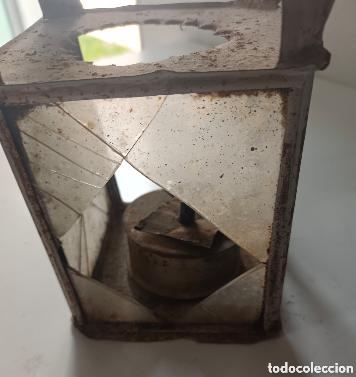 Antig&uuml;edades: Antigua Lampara de aceite - Foto 12