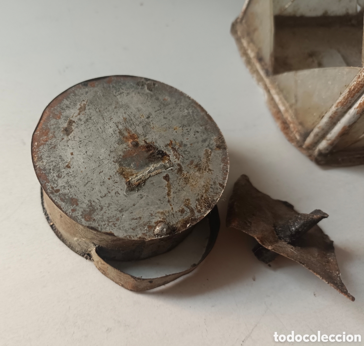 Antig&uuml;edades: Antigua Lampara de aceite - Foto 17