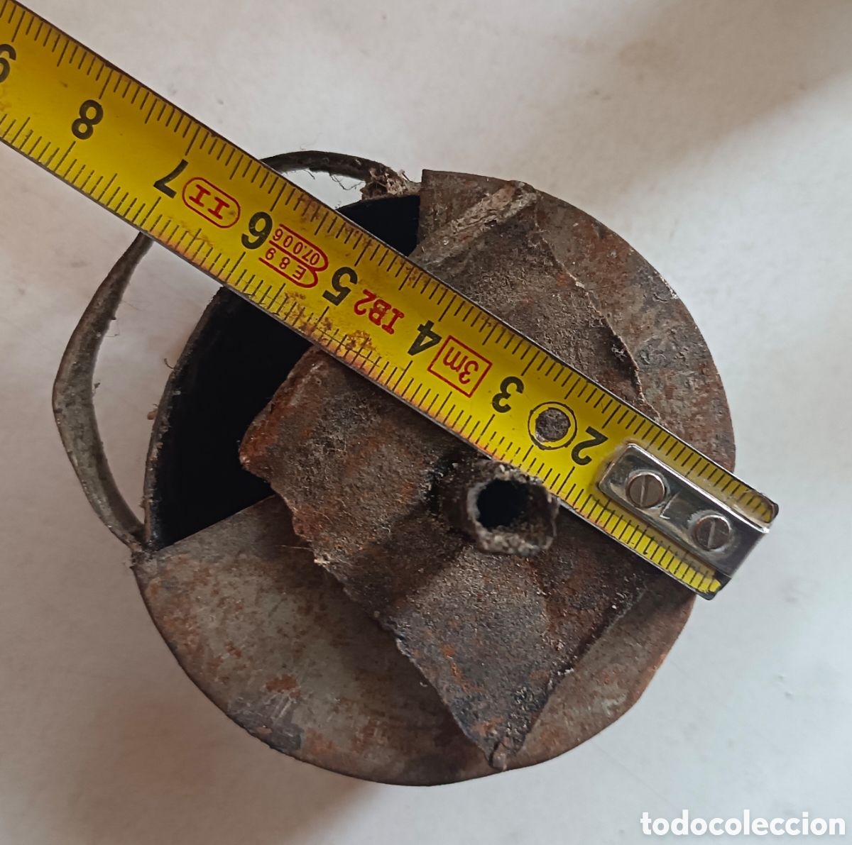 Antig&uuml;edades: Antigua Lampara de aceite - Foto 22