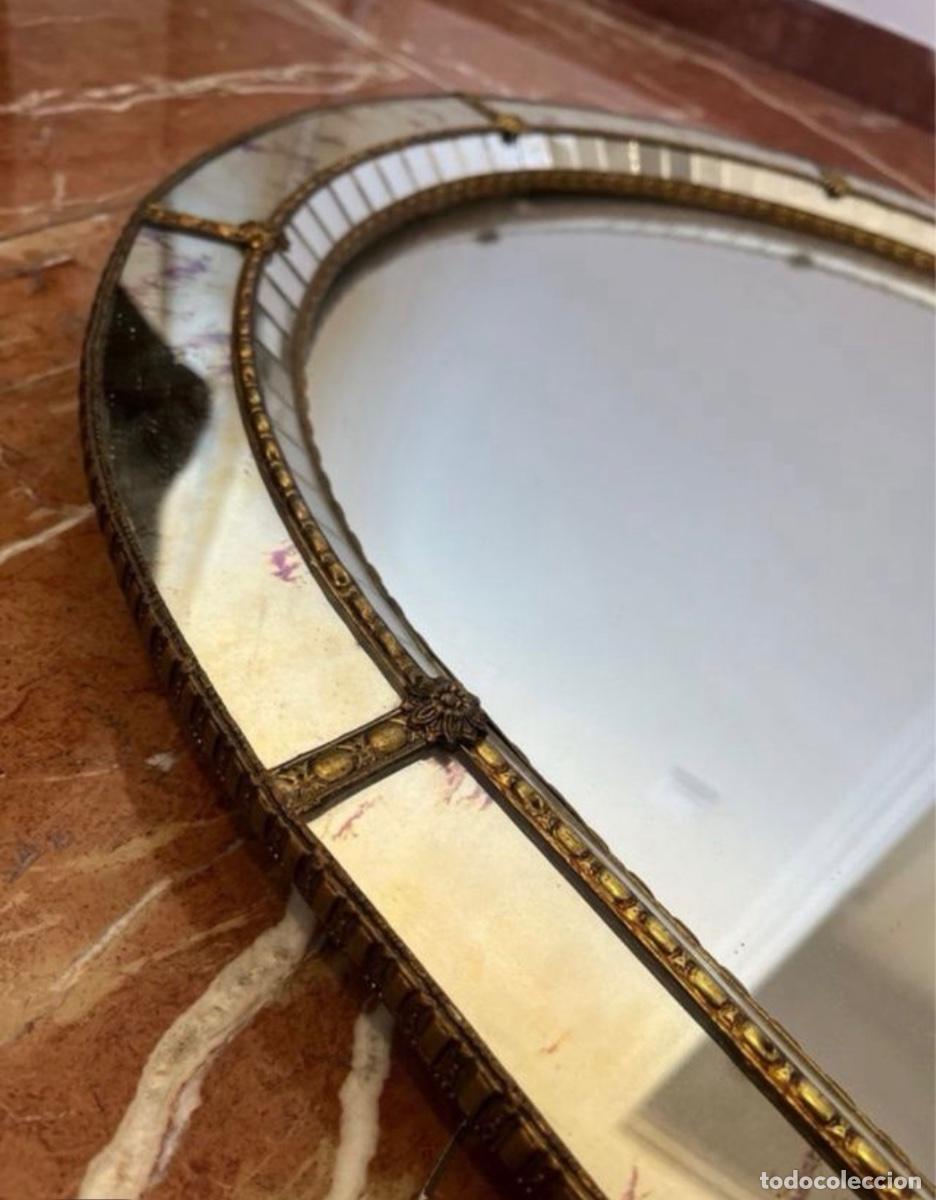 Antig&uuml;edades: Espejo veneciano vintage - Foto 4