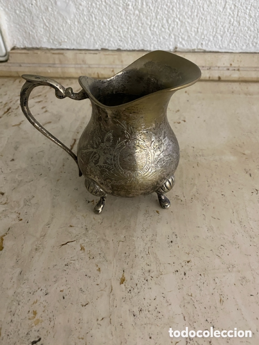 Antig&uuml;edades: Conjunto de tetera y utensilios para el t&eacute; - Foto 5