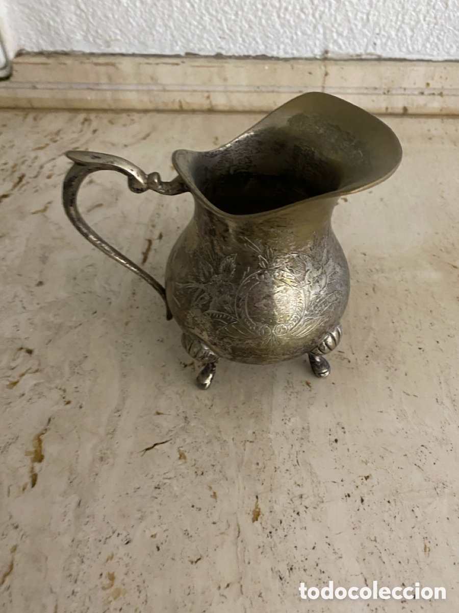 Antig&uuml;edades: Conjunto de tetera y utensilios para el t&eacute; - Foto 6