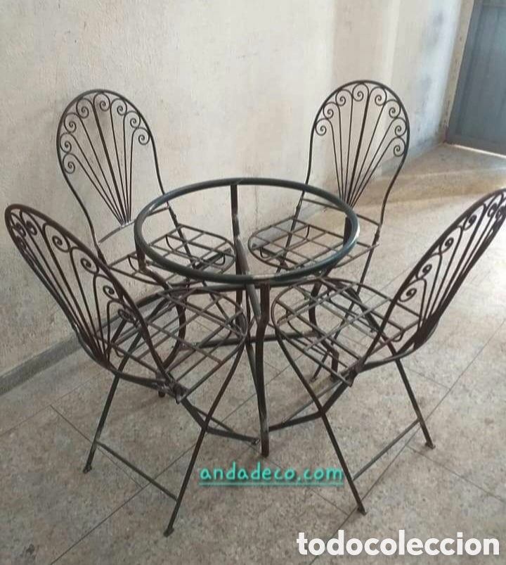 Antig&uuml;edades: Mesa de centro y exterior - Foto 11