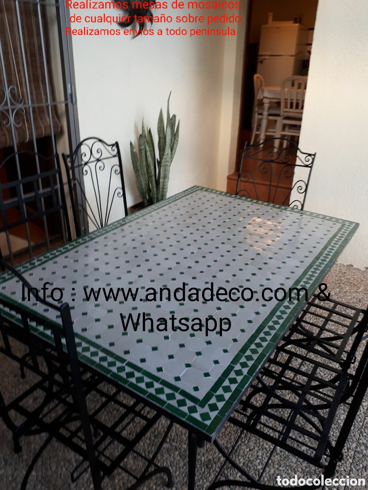 Antig&uuml;edades: Mesa de centro y exterior - Foto 14
