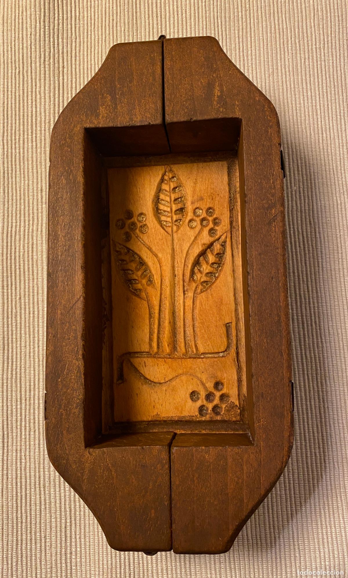 Antig&uuml;edades: ANTIGUO MOLDE DE MANTEQUILLA FRANC&Eacute;S