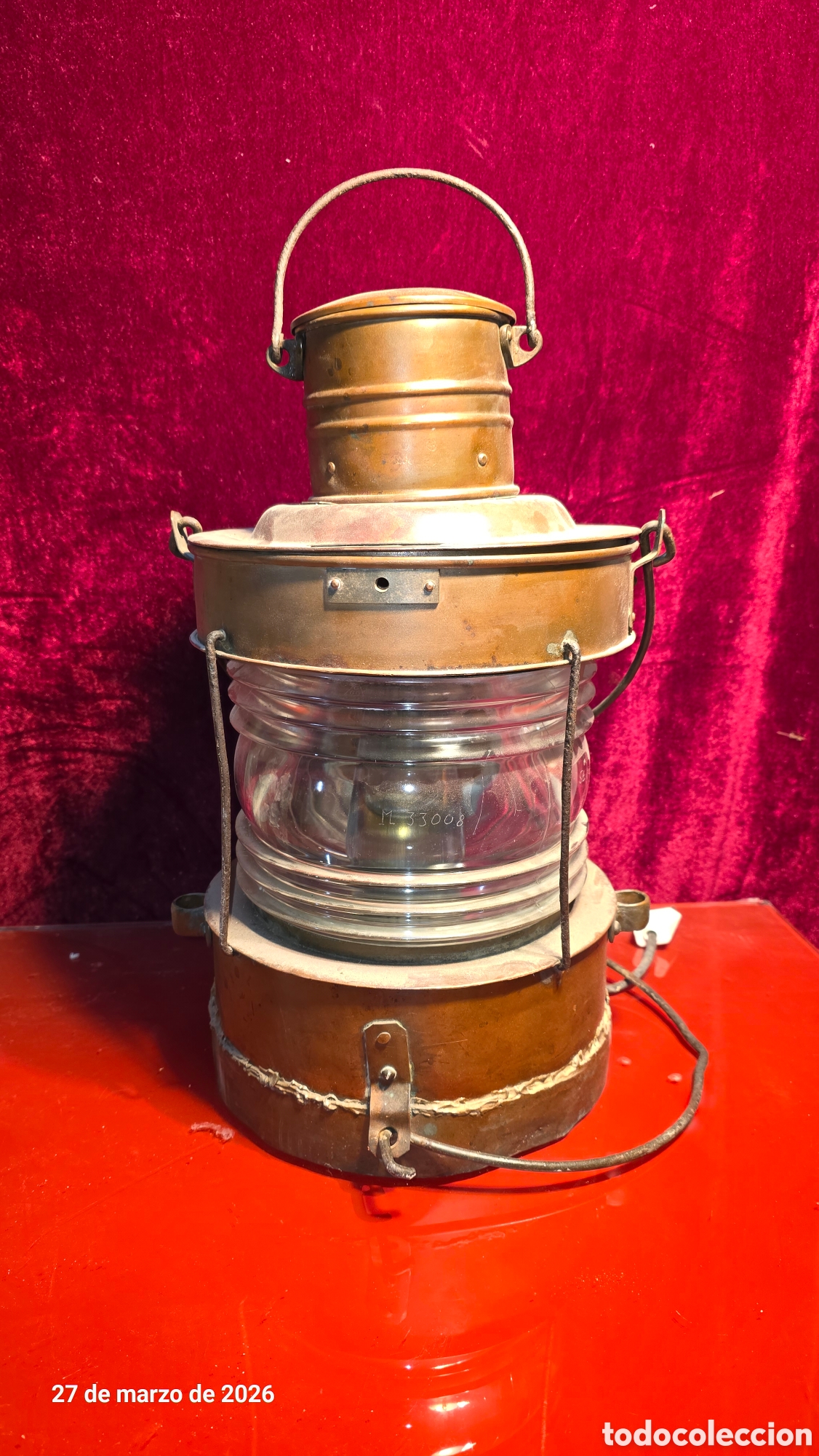 Antig&uuml;edades: Muy antiguo farol barco