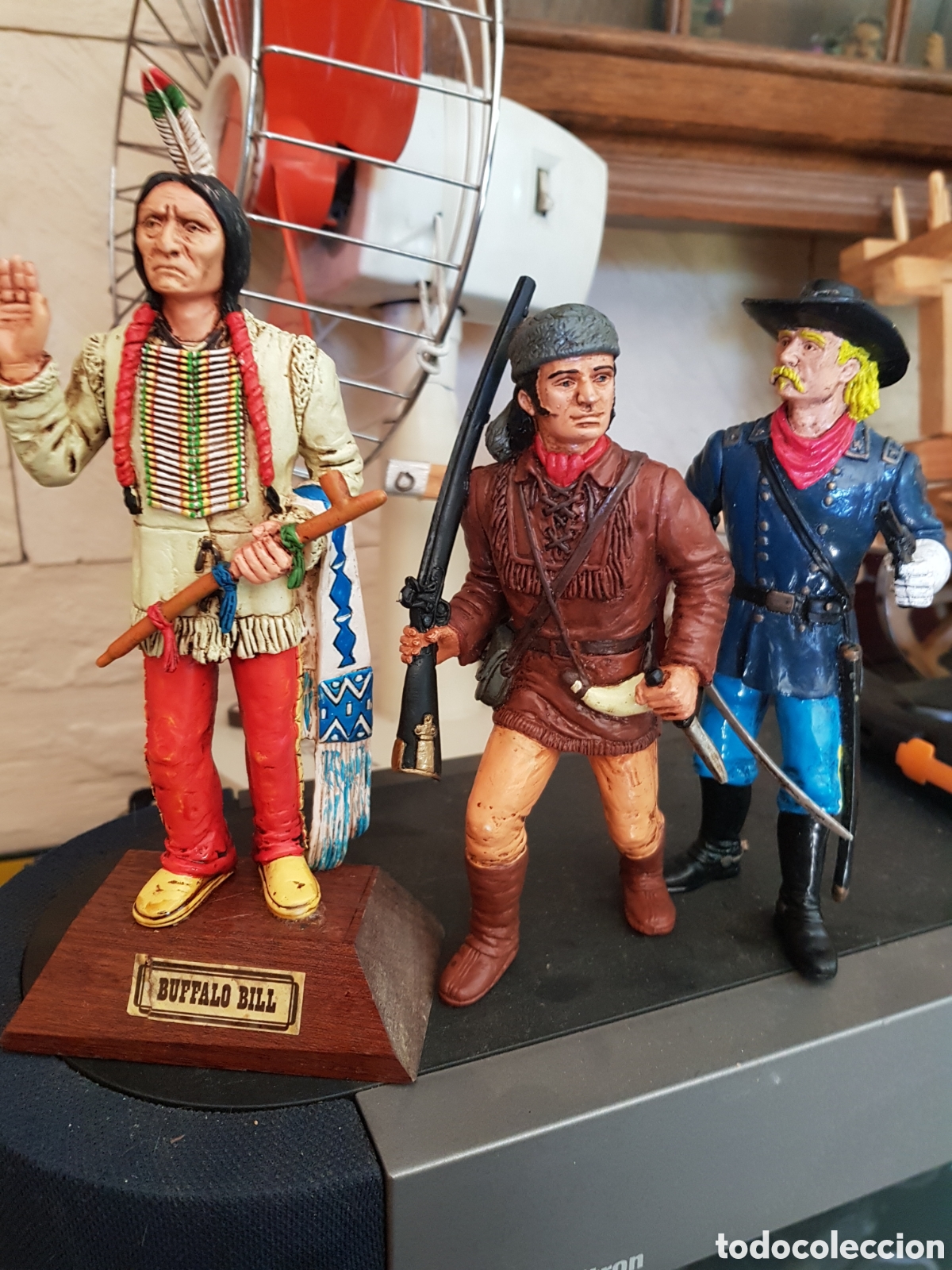 Antig&uuml;edades: LOTE DE 3 ANTIGUOS MU&Ntilde;ECOS DE COMANSI A&Ntilde;OS 70