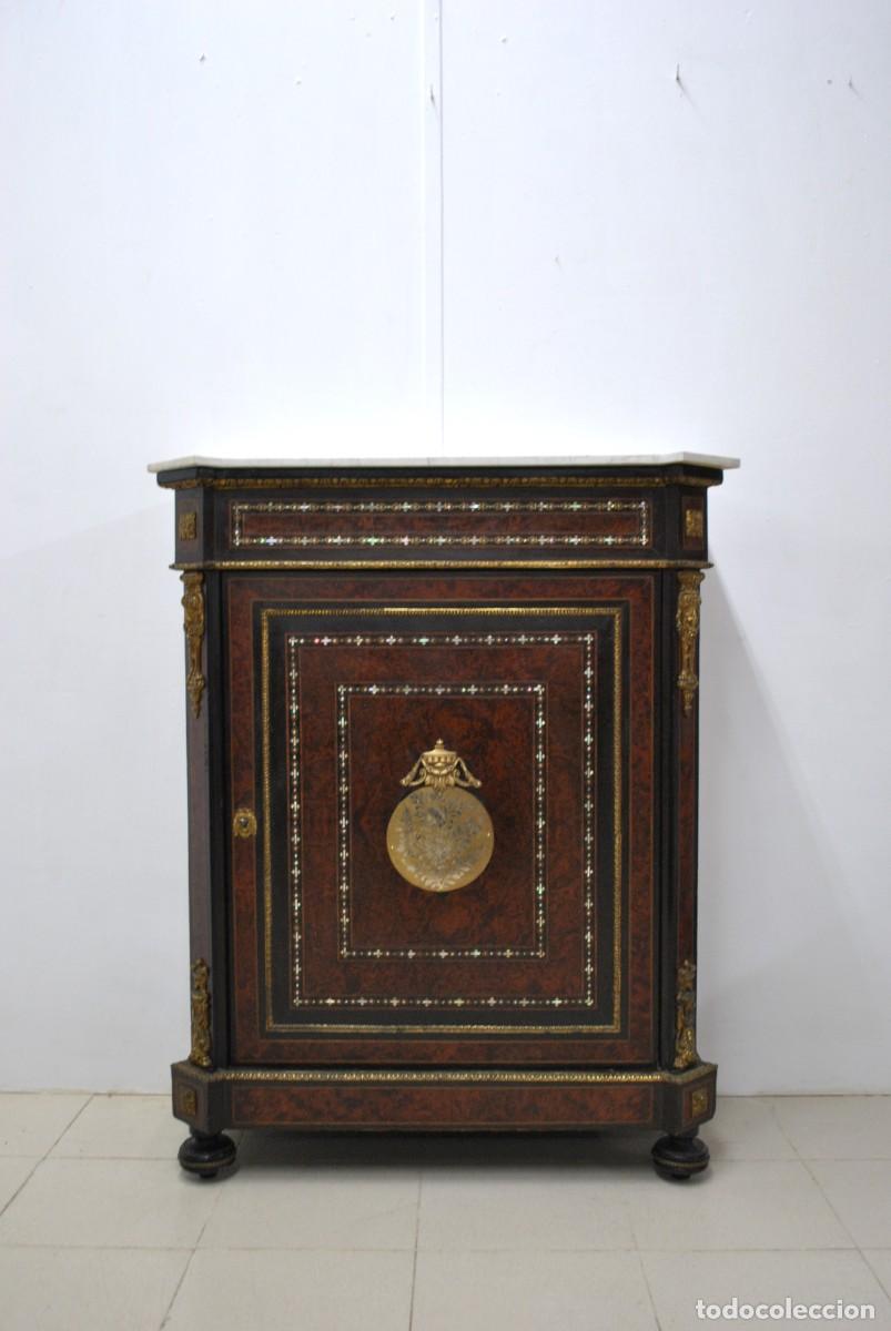 Antig&uuml;edades: MUEBLE ENTRED&Oacute;S ANTIGUO ESTILO IMPERIO - Foto 1