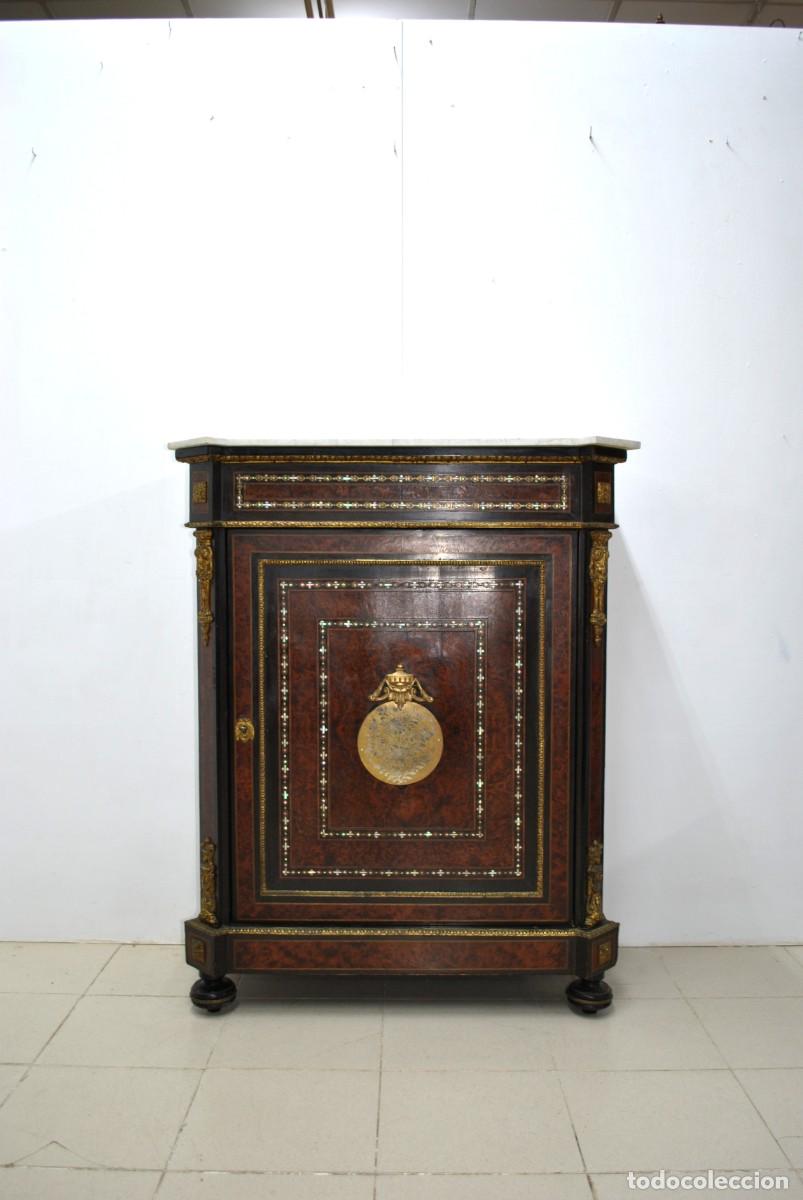 Antig&uuml;edades: MUEBLE ENTRED&Oacute;S ANTIGUO ESTILO IMPERIO - Foto 2