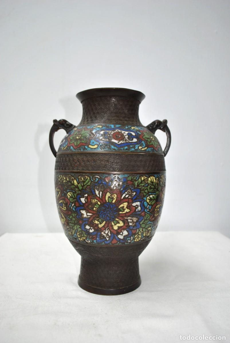 Antig&uuml;edades: JARR&Oacute;N ANTIGUO CON ESMALTE CLOISONN&Eacute; - Foto 1