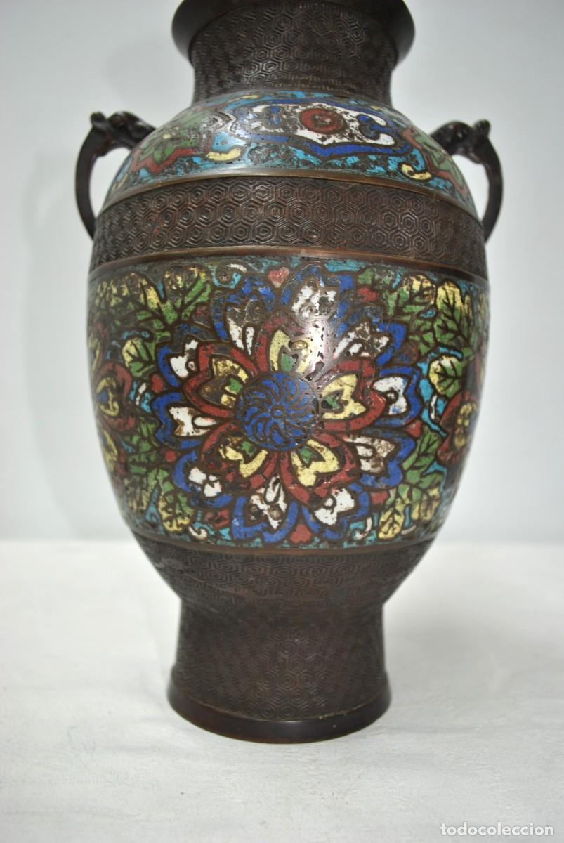 Antig&uuml;edades: JARR&Oacute;N ANTIGUO CON ESMALTE CLOISONN&Eacute; - Foto 2