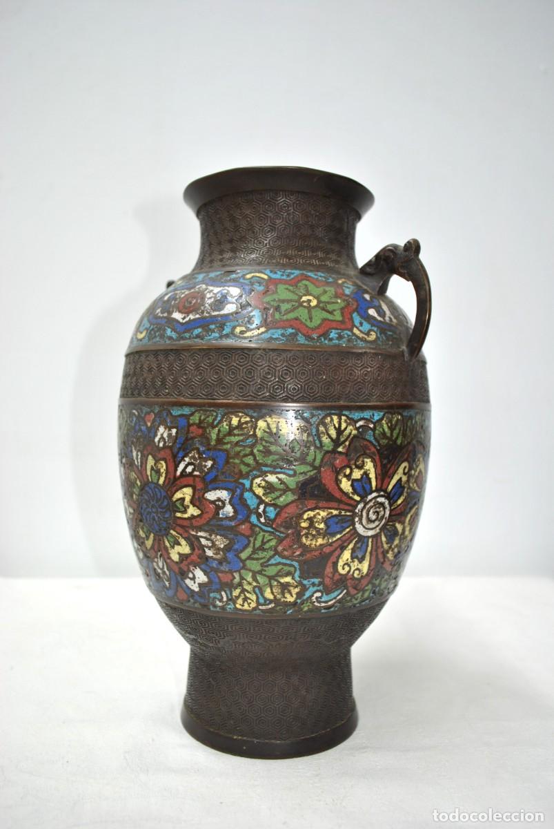 Antig&uuml;edades: JARR&Oacute;N ANTIGUO CON ESMALTE CLOISONN&Eacute; - Foto 4