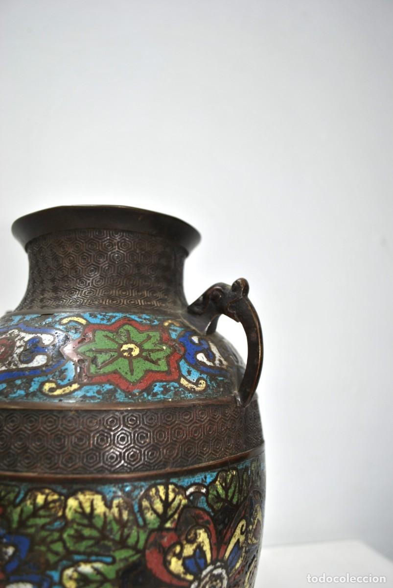 Antig&uuml;edades: JARR&Oacute;N ANTIGUO CON ESMALTE CLOISONN&Eacute; - Foto 5
