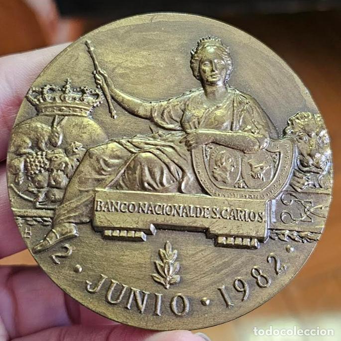 Antig&uuml;edades: Medalla Bronce Banco de Espa&ntilde;a 1982 - Foto 1