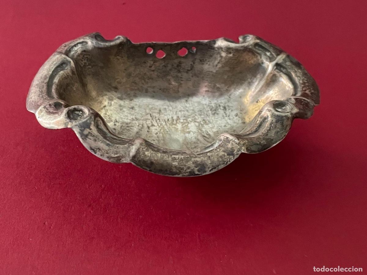 Antig&uuml;edades: PARTE INFERIOR BENDITERA EN PLATA - Foto 2