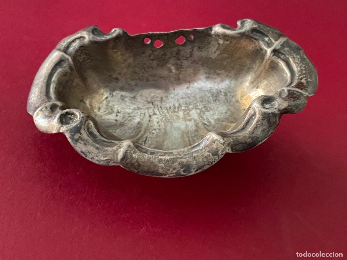 Antig&uuml;edades: PARTE INFERIOR BENDITERA EN PLATA - Foto 4