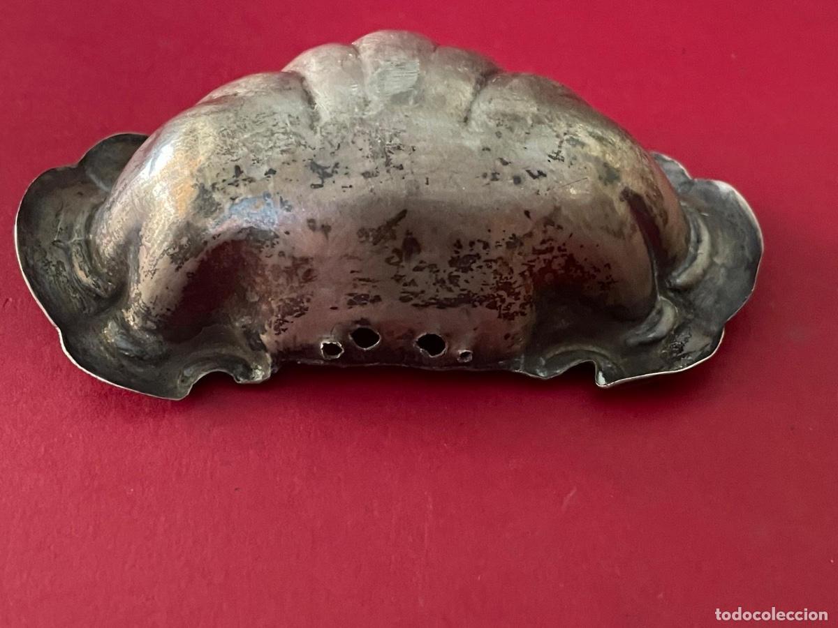 Antig&uuml;edades: PARTE INFERIOR BENDITERA EN PLATA - Foto 5