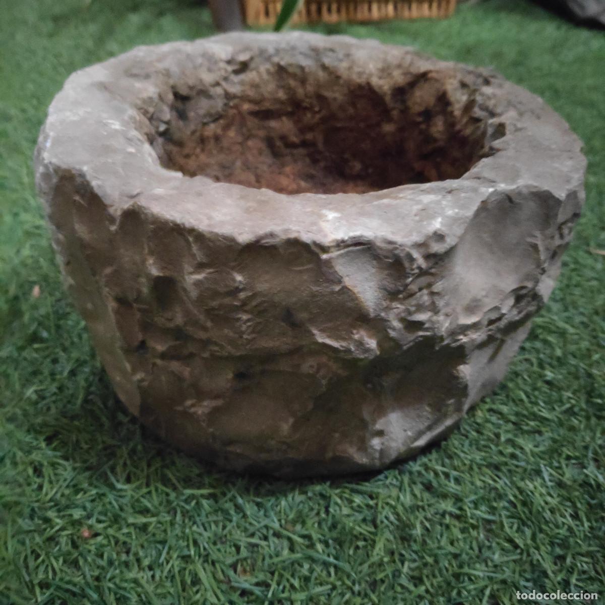 Antig&uuml;edades: MACETERO - CUENCO - JARDINERA DE PIEDRA - Foto 2