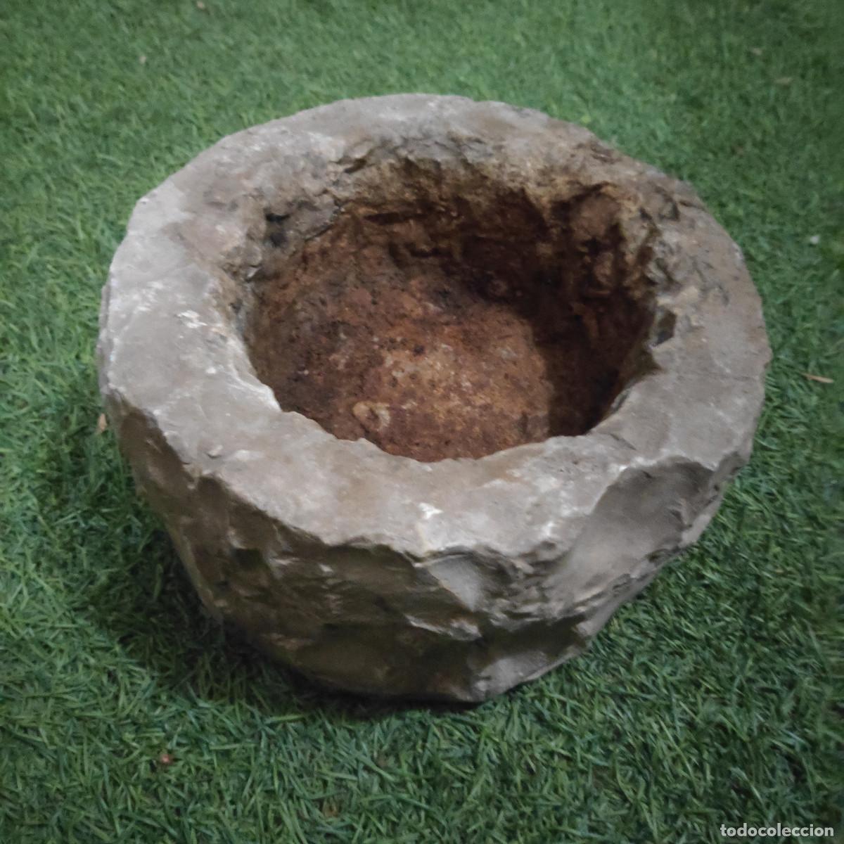 Antig&uuml;edades: MACETERO - CUENCO - JARDINERA DE PIEDRA - Foto 3