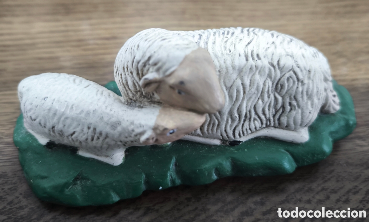 Antig&uuml;edades: 5 FIGURAS DE BEL&Eacute;N. 19cm. - Foto 6