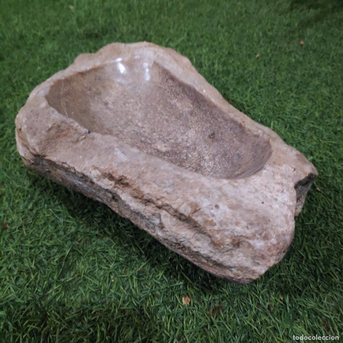 Antig&uuml;edades: CUENCO DE PIEDRA - MOLER GRANO - Foto 3