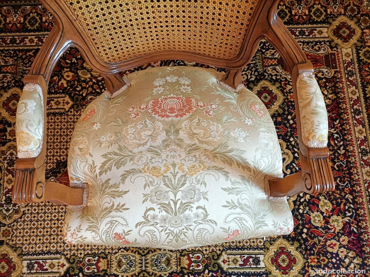 Antig&uuml;edades: Silla cl&aacute;sica de estilo Luis XV - Foto 4