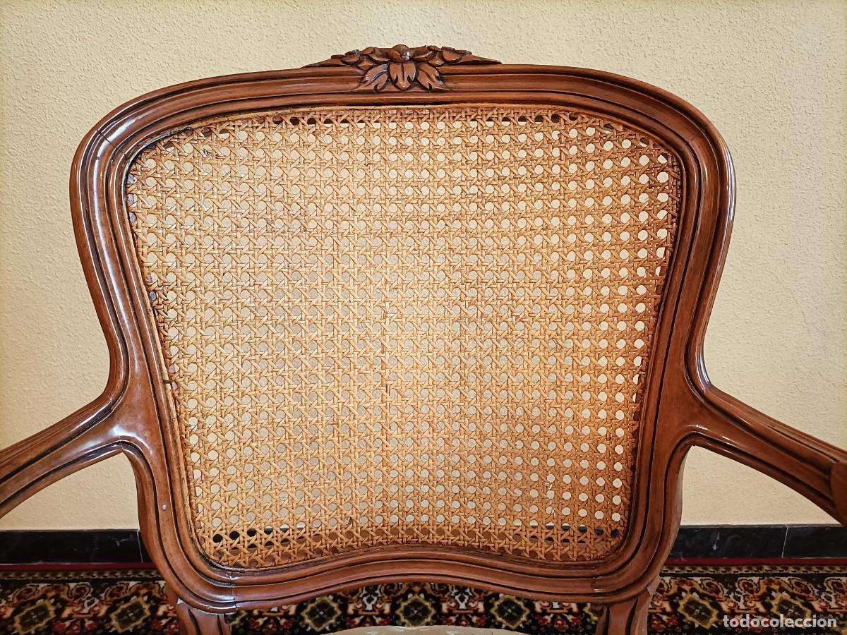 Antig&uuml;edades: Silla cl&aacute;sica de estilo Luis XV - Foto 5