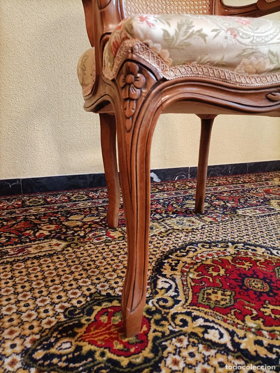 Antig&uuml;edades: Silla cl&aacute;sica de estilo Luis XV - Foto 8