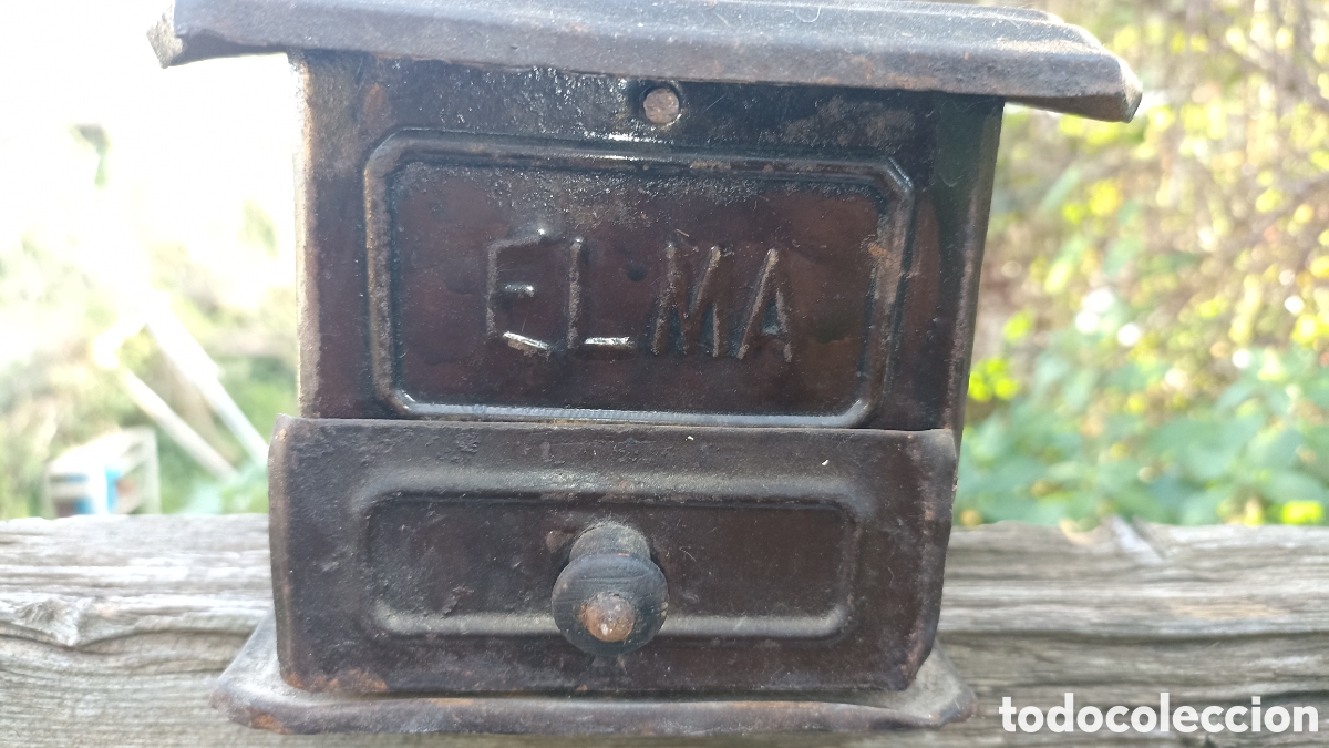 Antig&uuml;edades: Molinillo de caf&eacute; antigua ELMA - Foto 4