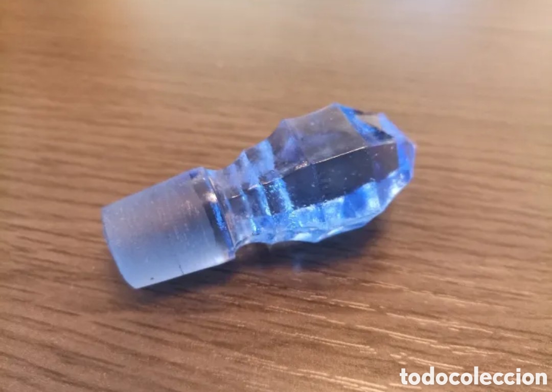 Antig&uuml;edades: Antiguo Tapon Cristal - Foto 2