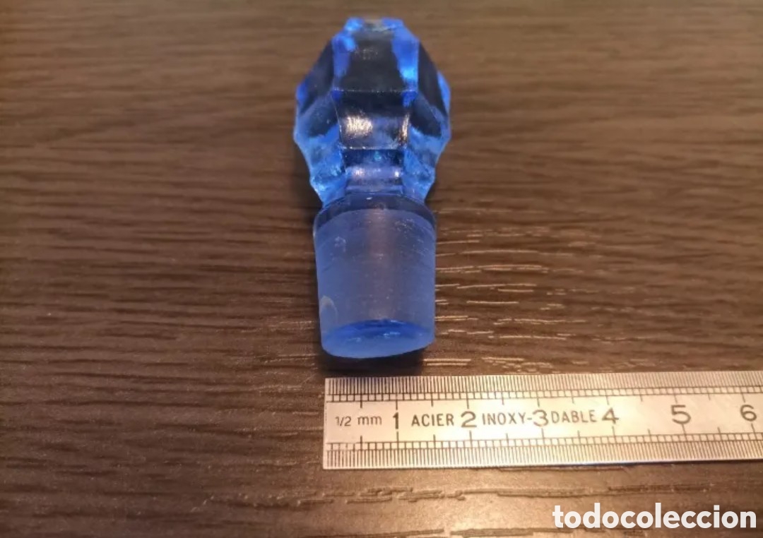 Antig&uuml;edades: Antiguo Tapon Cristal - Foto 6