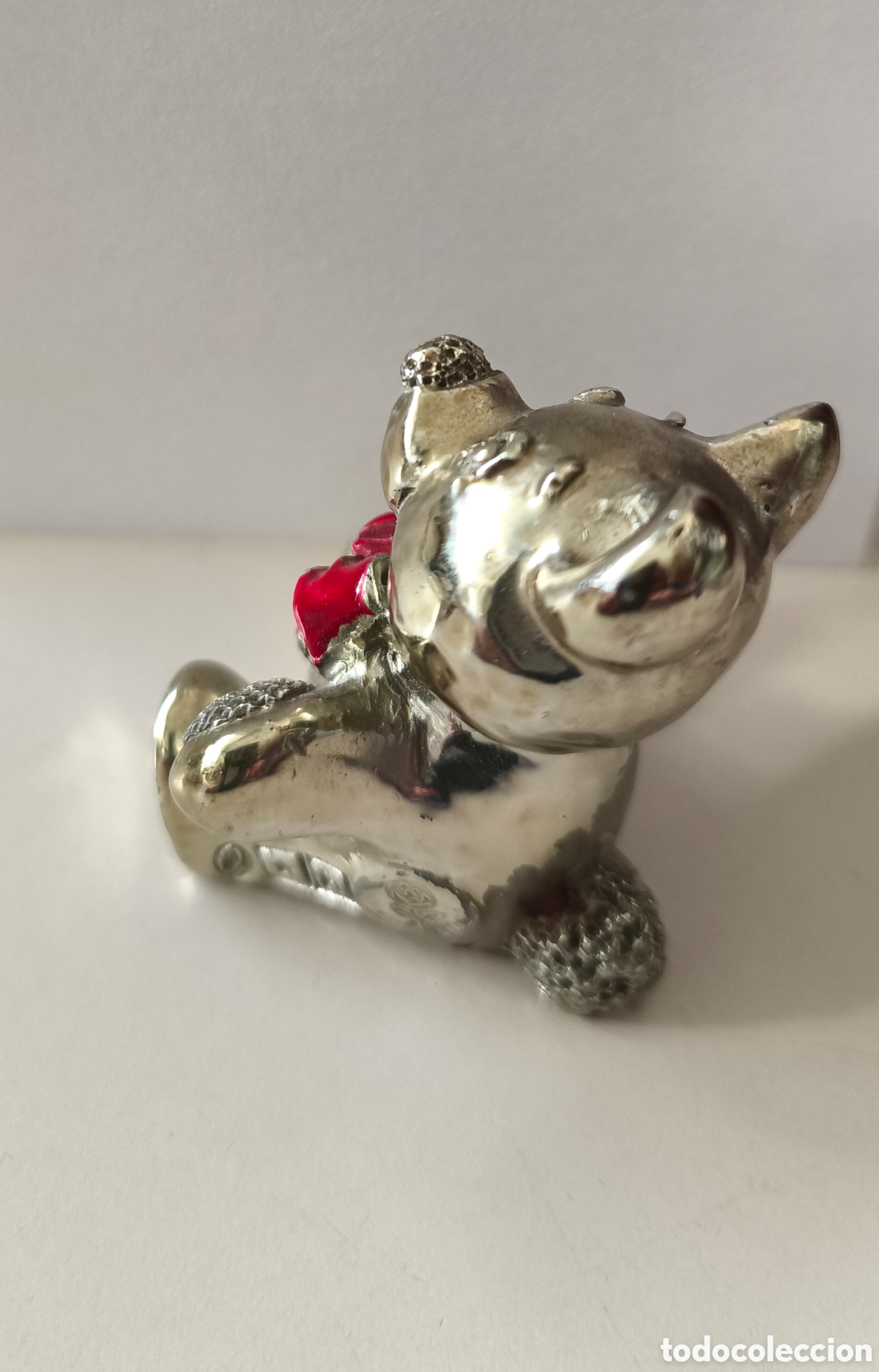 Antig&uuml;edades: Osito Laminado de plata - Foto 4