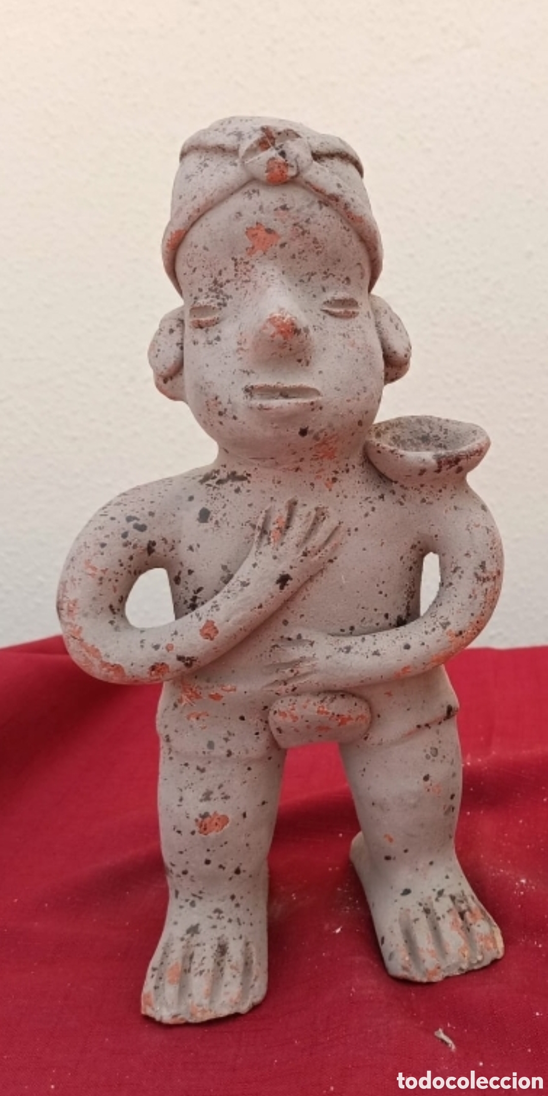 Antig&uuml;edades: Pareja de Figuras Mayas de estilo Prehispanico - Foto 2
