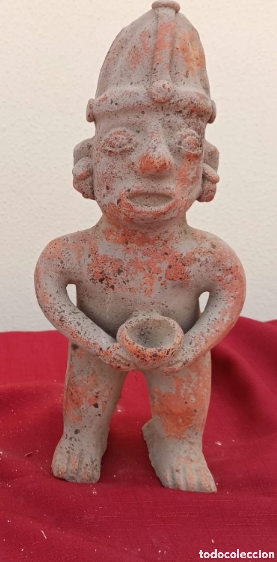 Antig&uuml;edades: Pareja de Figuras Mayas de estilo Prehispanico - Foto 3