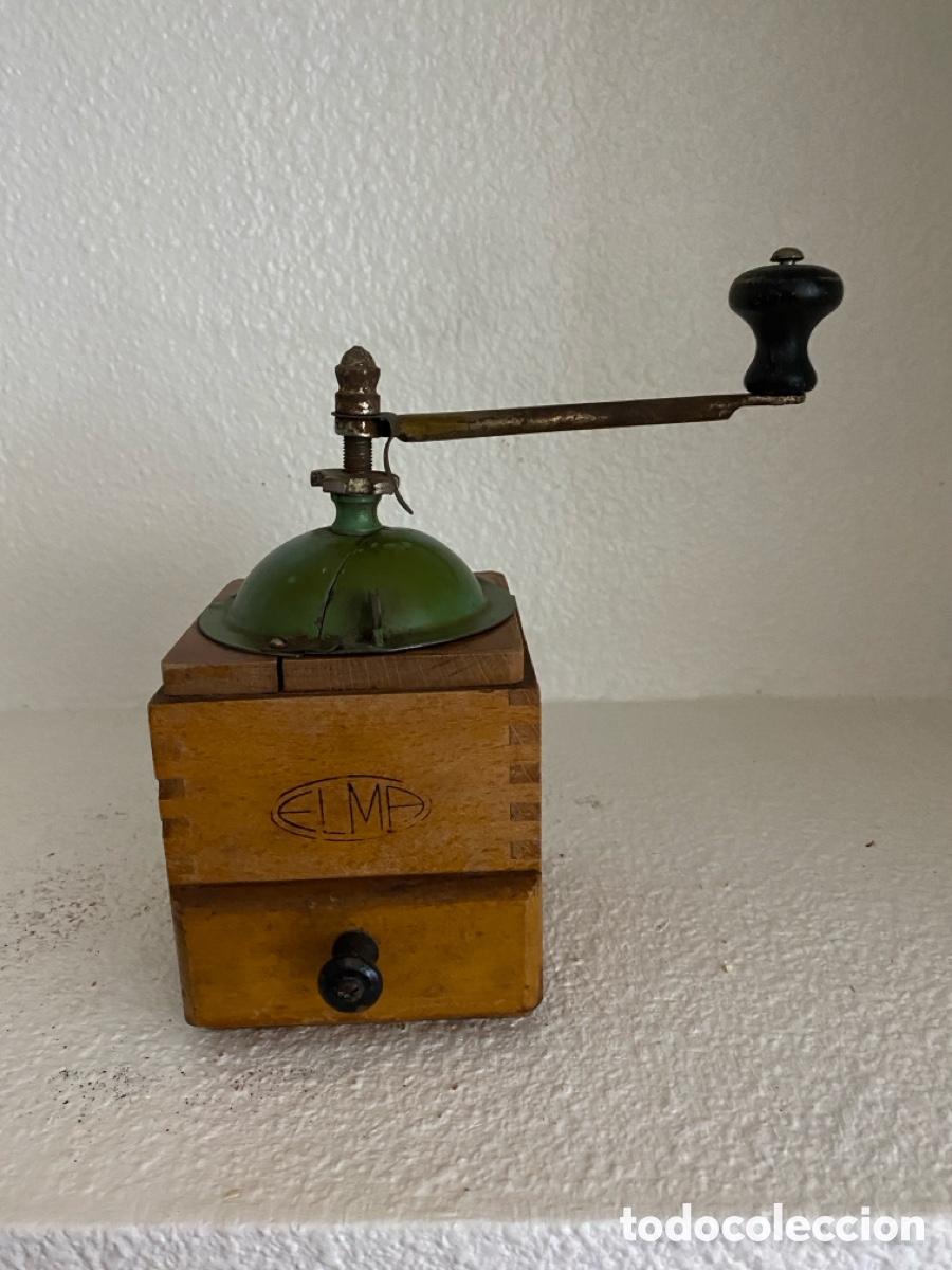 Antig&uuml;edades: Molinillo de caf&eacute; antiguo - Foto 1