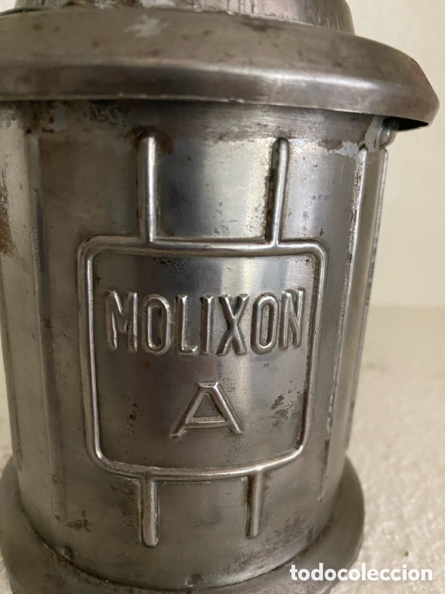 Antig&uuml;edades: Molinillo de caf&eacute; antiguo en aluminio - Foto 2