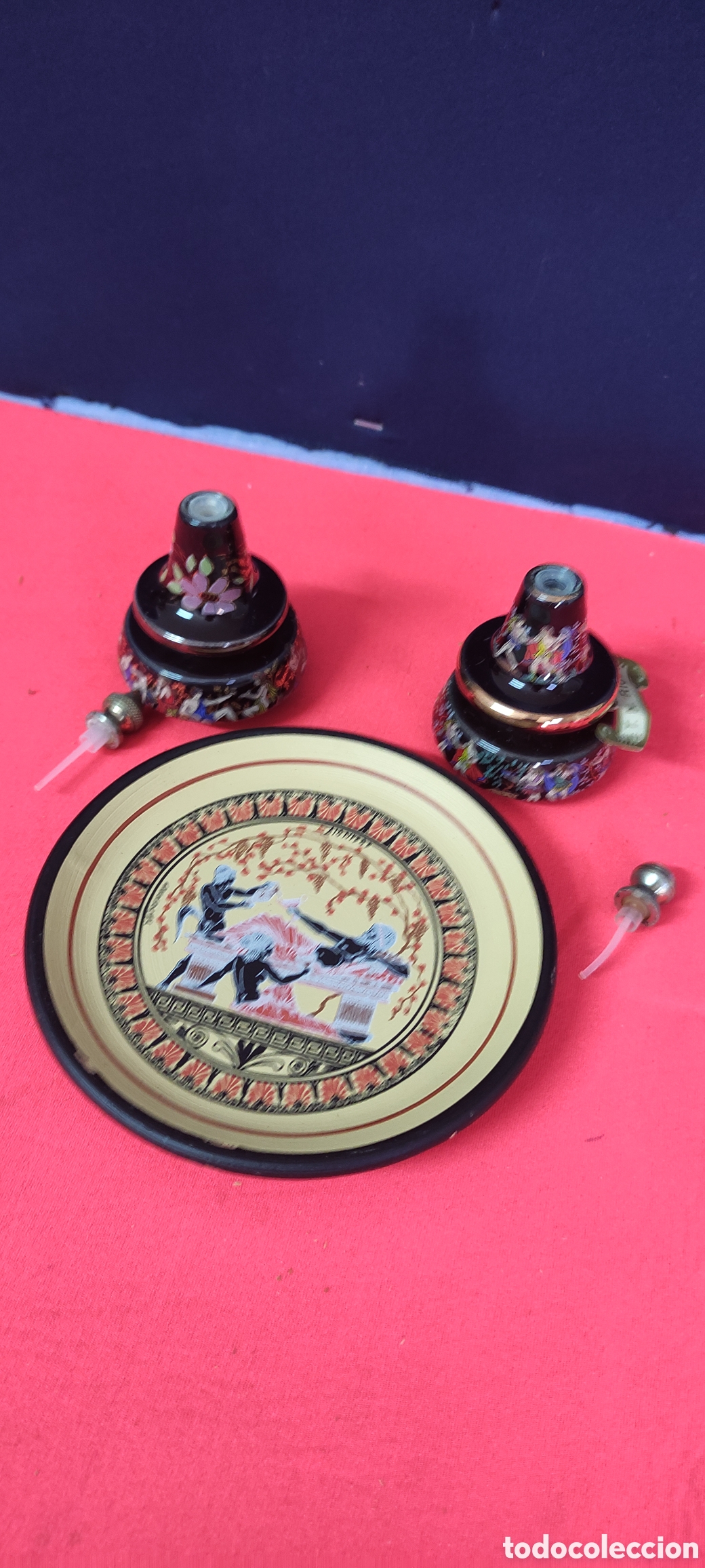 Antig&uuml;edades: Plato y perfumeros Grecia - Foto 7