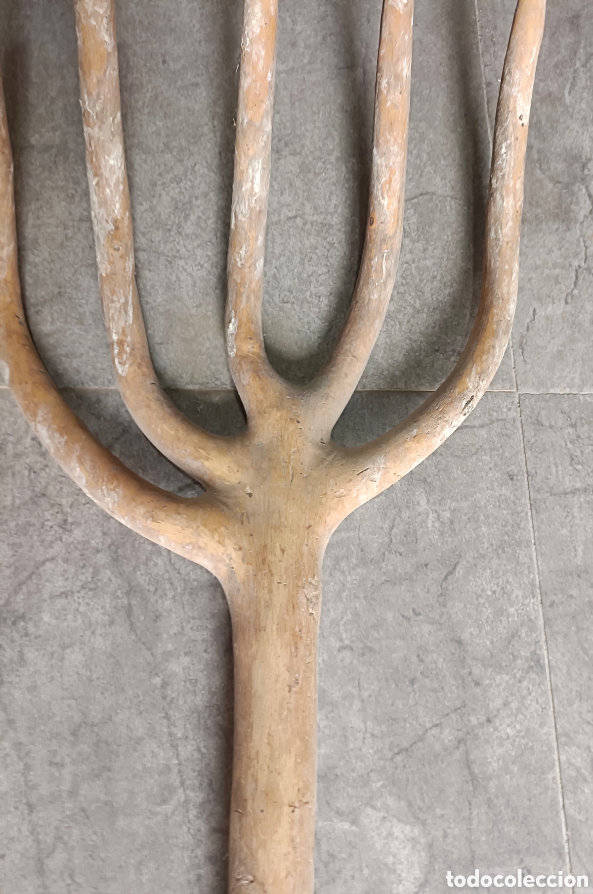 Antig&uuml;edades: Horca de 5 puntas horca - Foto 3